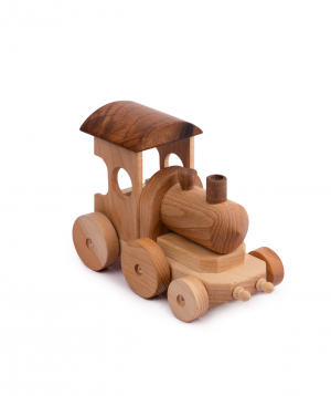 Train ''I'm wooden toys'' wooden