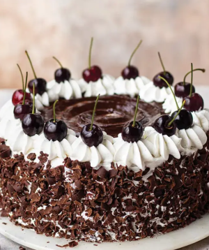 Abu Dhabi․ cake №020 Black Forest
