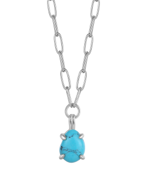 Silver necklace «Ania Haie» N044-04H