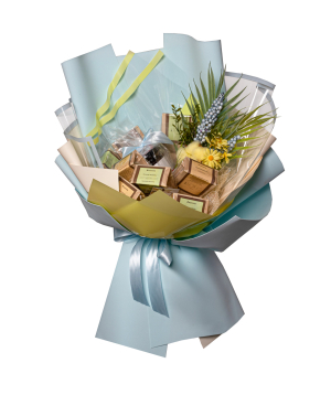 Նվեր-փունջ «Cantata» թեյով №55