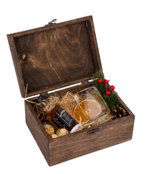 Gift box `Basic Store` Christmas №112