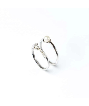 Silver ring «SiaMoods» SR166 17