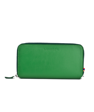Wallet «Lambron» Green Ray travel Ziper