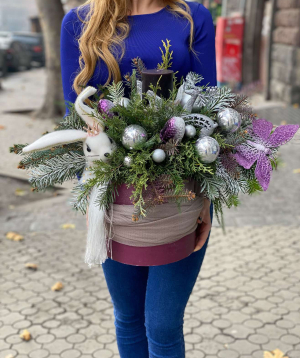 Ամանորյա կոմպոզիցիա ''Cataleya'' №3