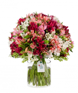 Bouquet `Pensacola ` with alstroemerias