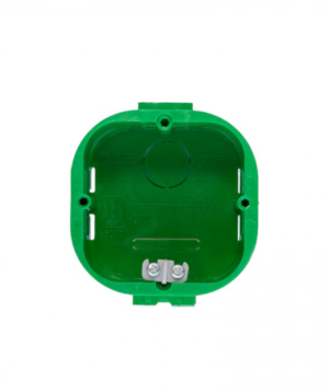 Բաժանման Տուփ վարդակի Քառակուսի 1 տեղ․ կանաչ Տիտան