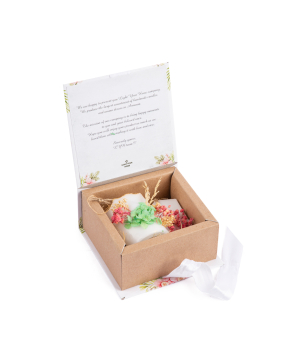 Gift box «Light Your Home» with a candle №2