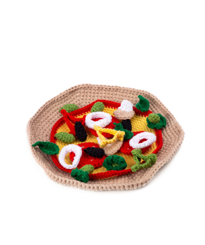 Game ''Crafts by Ro'' Pizza vegetarian