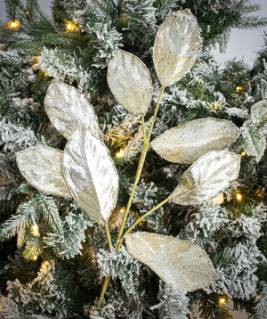 Christmas branch with leaves 99142