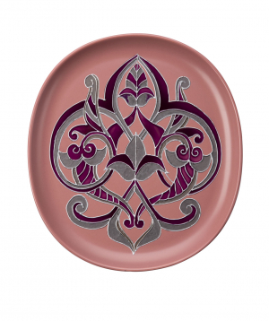 Plate `Taraz Art` decorative, ceramic №13