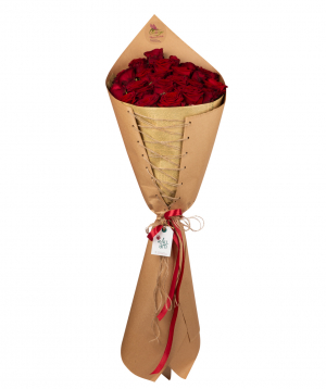 Bouquet `Modena` with roses