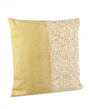 Pillow `Larissa yellow` decorative