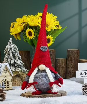 Christmas toy «Gift Store» Gnome  №1184