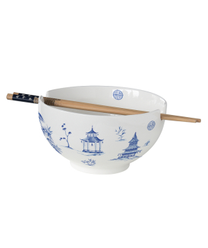 Soup bowl ''Pagoda'' with chopsticks
