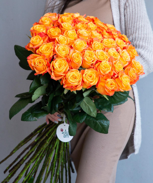 Roses ''Yanara'' 45 pcs, 80 cm