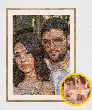 Personalized A1 Mosaic Photo «Mosaic» 60 x 80 cm