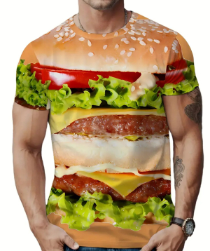 T-shirt Hamburger «Gift Store» For men