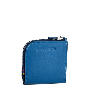 Бумажник «Lambron» Reef (blue) Zipper Box Mini