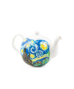 Illustrated Teapot «THE BOX» The Starry Night