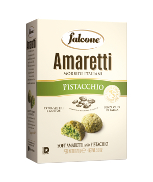 Cookies «Falcone» Amaretti, pistachio, 170 g