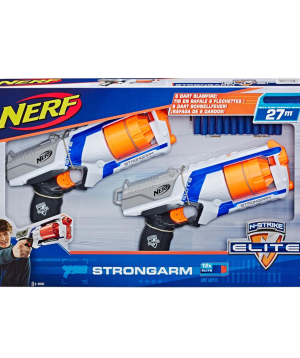 Nerf gun 2 pcs with 12 bullets Hasbro
