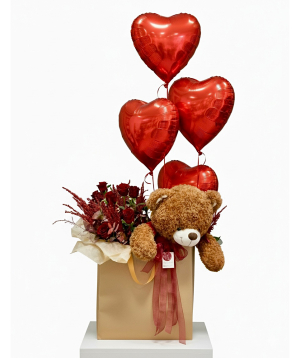 Կոմպոզիցիա «Floriani» վարդերով №13