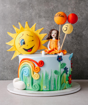 Cake `Susanna Cake` sun
