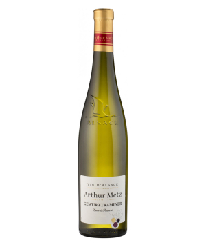 Wine `Arthur Metz Gewurztraminer` white, dry 750ml
