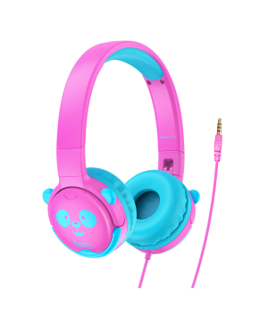 Game headphones ''HOCO W31'' purple-blue