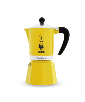 Кофеварка «Bialetti» Rainbow Collection Yellow, 3 чашки