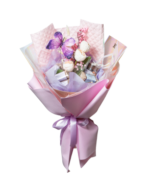 Gift bouquet «Cantata» with coffee and tea №27