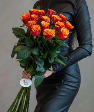 Roses «Espana» 15 pcs, 80 cm
