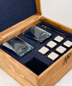 Վիսկիի հավաքածու «Creative Gifts» սառեցնող խորանարդներով