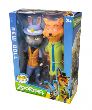 Toy Heroes `Nick Wilde and Judy Hopps`
