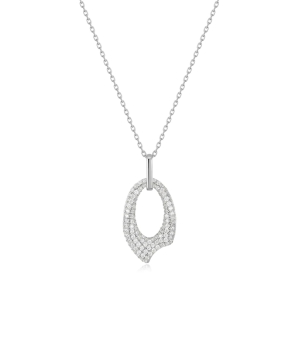 Silver necklace «Ania Haie» N051-02H