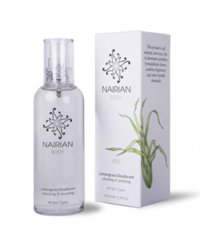Deodorant «Nairian» with lemongrass essential oil