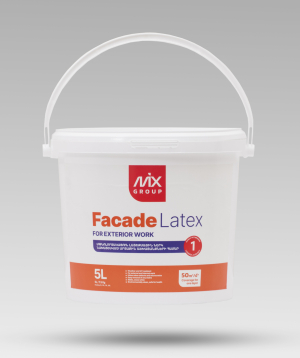 Ջրադիսպերսիոն ներկ «Mix» Ֆասադային