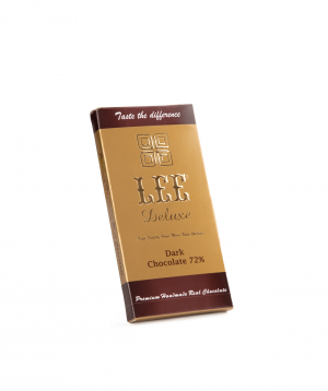Chocolate bar `Lee` dark chocolate 72%