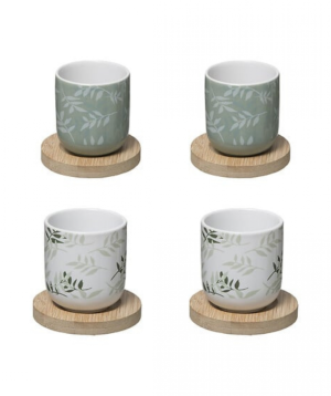 Սուրճի բաժակների հավաքածու «Ashley Home» 173750, 4 հատ