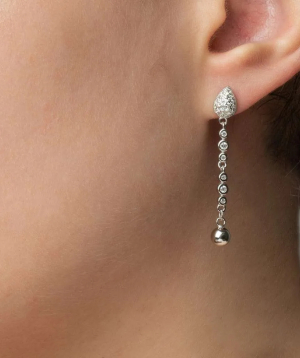 Silver earring «SiaMoods» SE764
