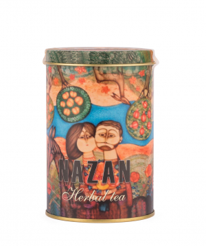 Tea `Nazan` with mint, rosehip and prunes