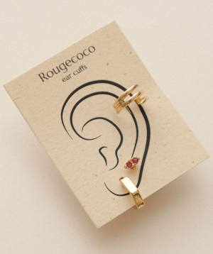 Earrings `Rougecoco` Positano Set