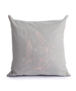 Embroidered cushion ''Jasmine Home'' №45