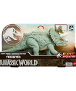 Dinosaur figure Triceratops Jurassic World Mattel