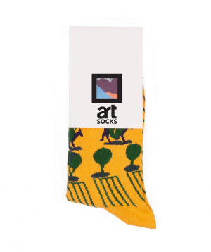 Socks  `Art socks` with `Scenery` painting