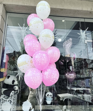 Balloons «Boom Party» It's a Girl, 15 pcs