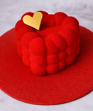 Бархатный мусс «Murano Cakes» сердце №19