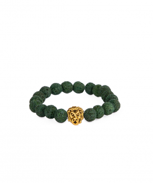 Bracelet `Ssangel Jewelry` men`s №15, with natural stones