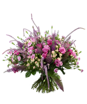 Bouquet ''Sombor'' with roses and cloves