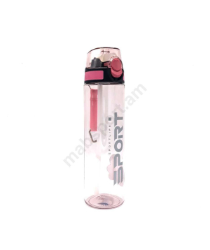 Water bottle «Sport» 700 ml, pink